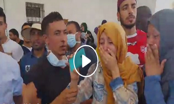  بالفيديو: فوضى واحتقان في مستشفى تطاوين بعد وفاة أحد المحتجين دهسا