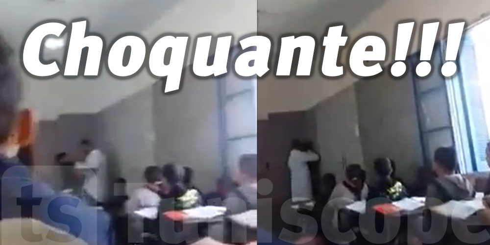 Tunisie-vidéo : Un enseignant agresse violement son élève