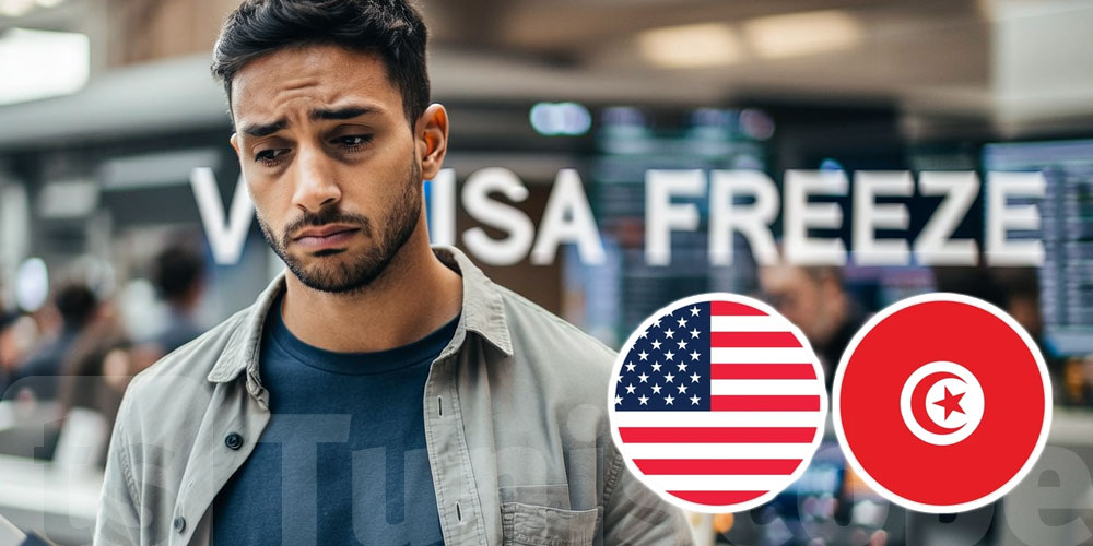 عاجل | أميركا تجمّد معالجة التأشيرات لمواطني 75 دولة بينها تونس : تعليق يبدأ في 21 جانفي 2026