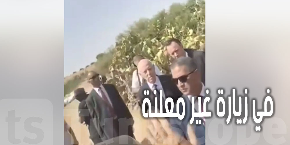 فلاحو حاجب العيون لقيس سعيد : '' احنا الفلاحة ما قعد فينا شيء''