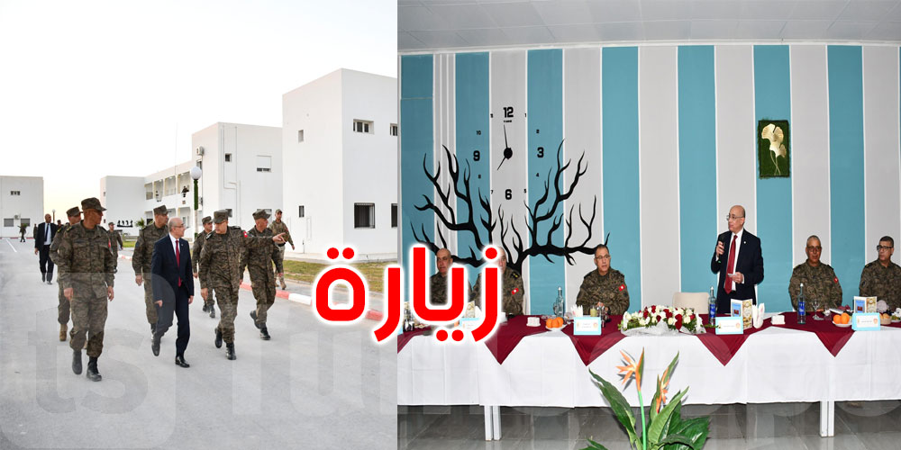 وزير الدفاع الوطني يؤدي زيارة إلى القاعدة العسكرية بكندار 