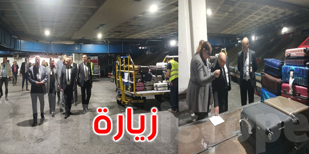 وزير النقل يتفقد جاهزية مطار تونس قرطاج لموسمي الحج وعودة الجالية 