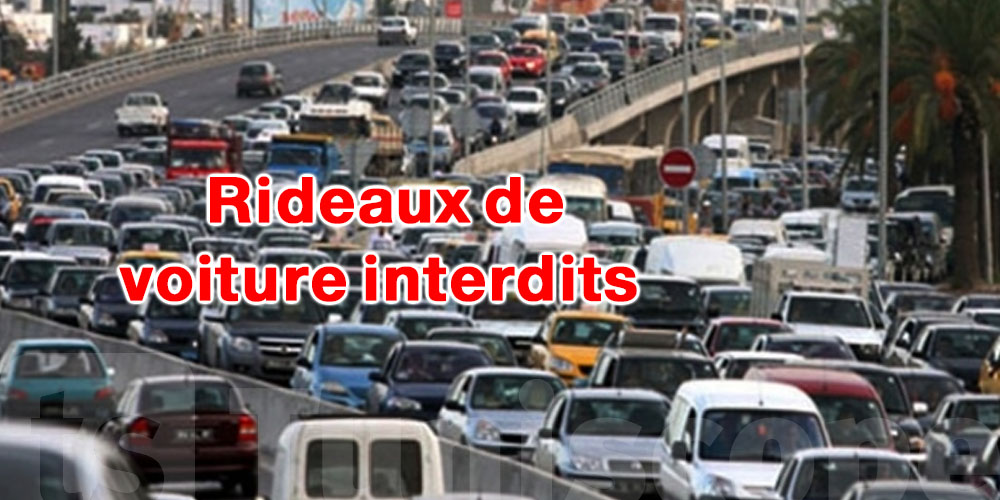 40 dinars d’amende et carte grise saisie : attention aux vitres occultées