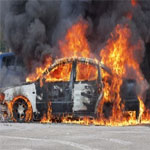 Quatre voitures incendiées à Médenine