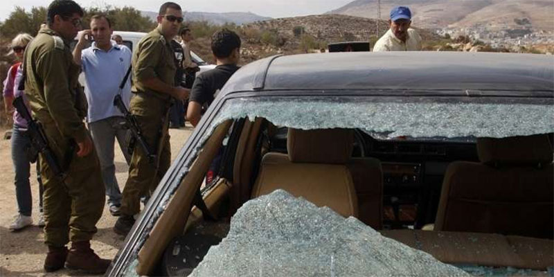 مستوطنون يحطمون 40 سيارة فلسطينية بشمال الضفة الغربية