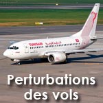 Liste des vols annulés par Tunisair à cause de la Grève des contrôleurs aériens français 