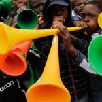 Les journalistes trouvent la solution contre le Vuvuzela