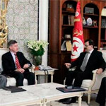 رئيس الحكومة يلتقي سفير الولايات المتحدة الامريكية بتونس
