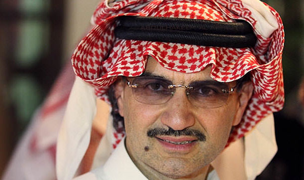 Le Prince Walid Bin Talel, homme le plus riche du monde arabe, selon Forbes