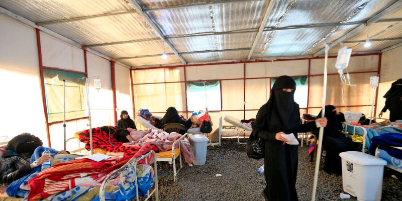 Près de 110.000 cas présumés de choléra depuis janvier au Yémen
