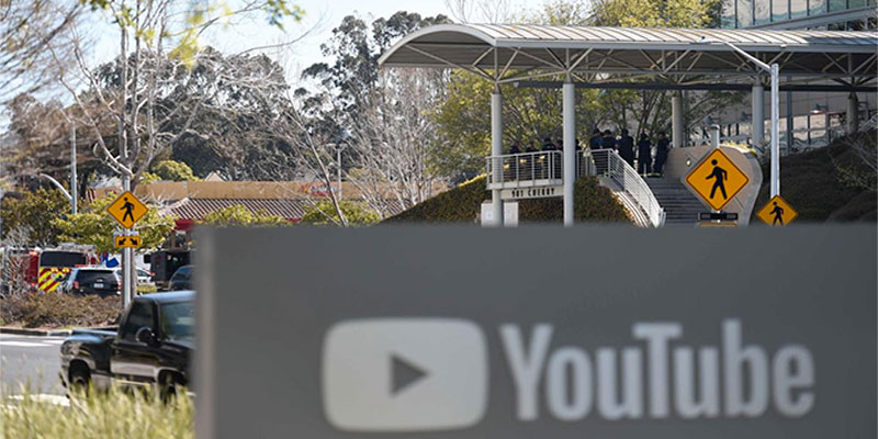 Ce que l'on sait de la fusillade au siège de Youtube en Californie qui a fait trois blessés