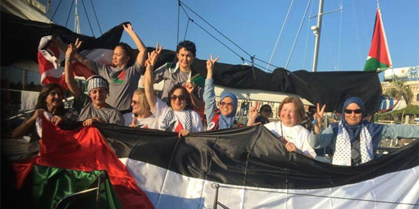 Gaza : le ‘bateau des femmes’ conduit au port d'Ashdod