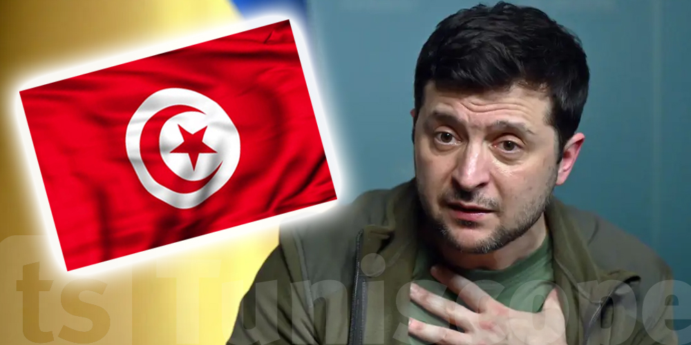 Lorsque le président Ukrainien Volodymyr Zelenskiy évoque la Tunisie