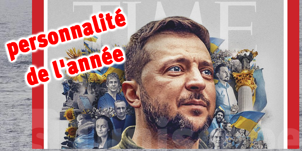 Volodymyr Zelensky personnalité de l'année pour Time magazine