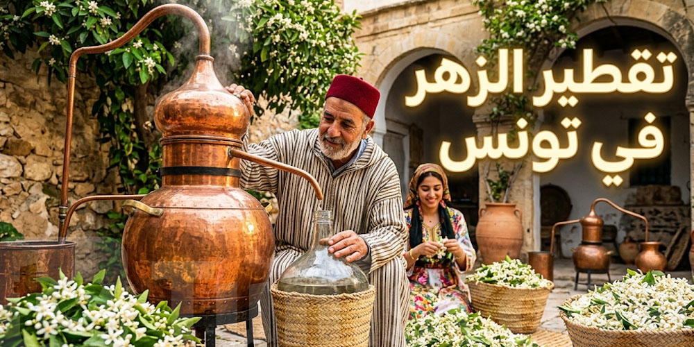 عبق التاريخ في كل قطرة: تقطير الزهر كما لم تعرفه من قبل