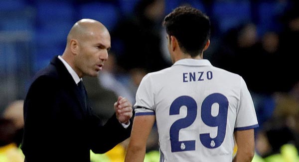 Sur les pas de son père : Premier match avec le Real et... premier but pour Enzo Zidane