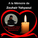 Une action en hommage à Zouhair Yahyaoui