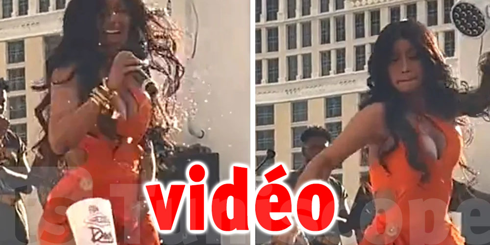 En vidéo : Cardi B explose son micro sur un fan qui lui jette son verre
