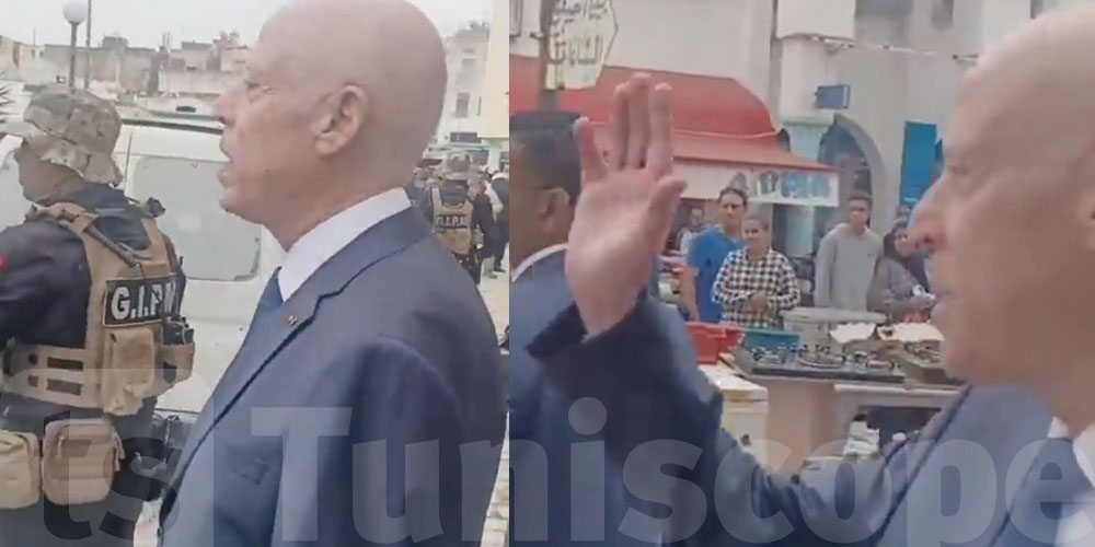 بالفيديو- سعيد اثناء زيارته لأريانة : ''إخواتنا الفلسطينيين يتعرضون للقتل و لا أحد يتحدث''  