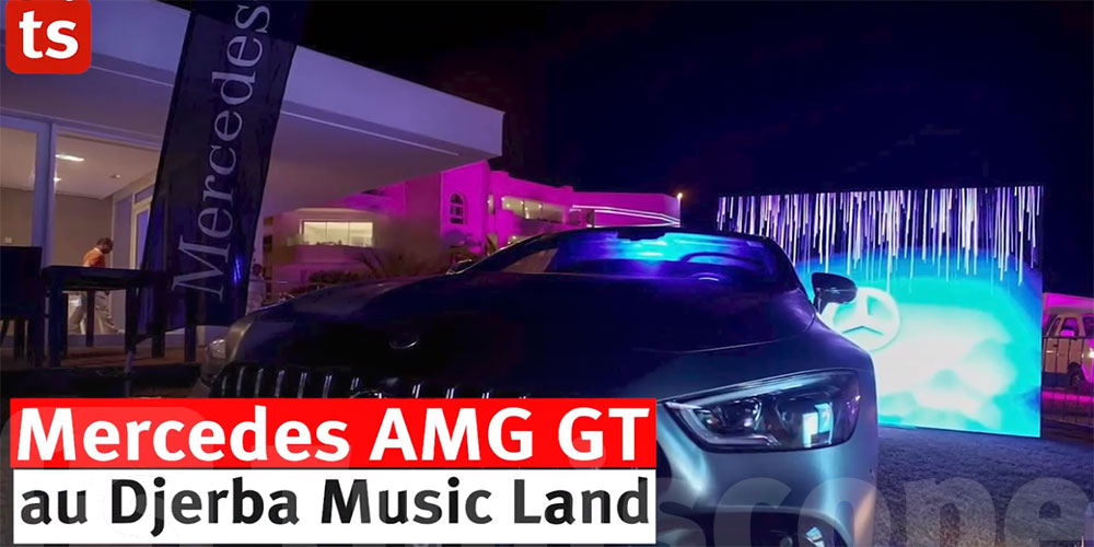 en vidéo : Les Mercedes AMG GT Exclusive et GLC Coupé au Djeba Music Land 