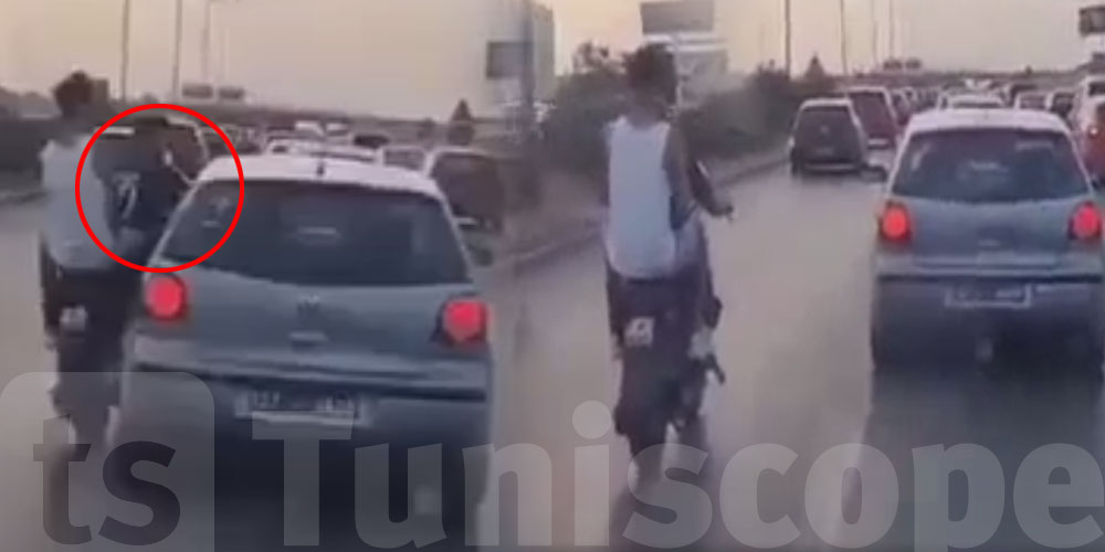 بالفيديو: تونس-المروج...هكذا يتمّ ''نطر'' هاتفك وانت في سيارتك