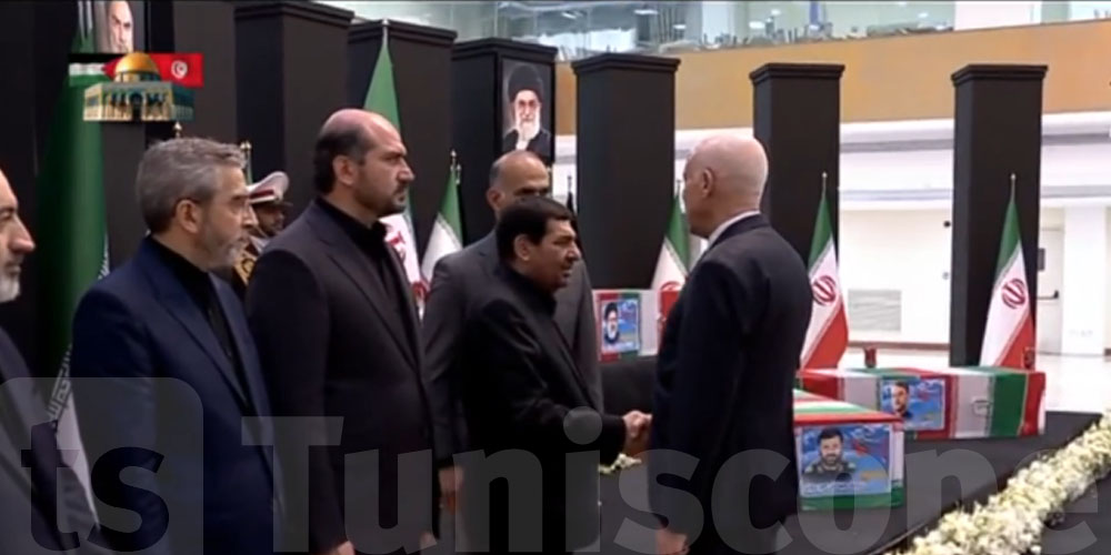 بالفيديو : قيس سعيد يؤدي واجب العزاء في وفاة الرئيس الإيراني إبراهيم رئيسي